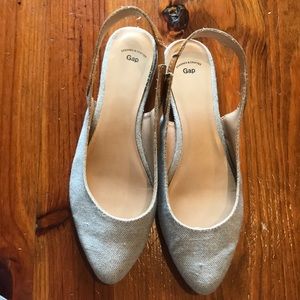 Gap designed & crafted sling-back flats